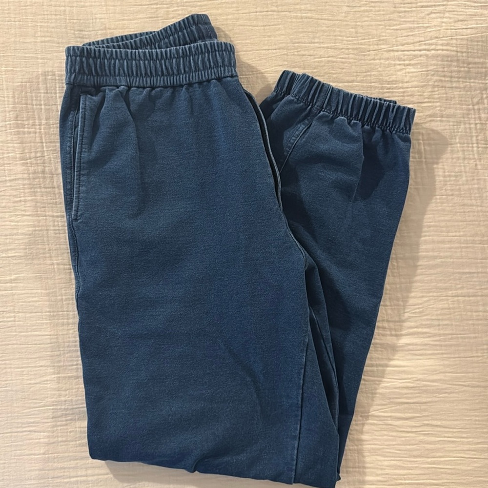 Uniqlo Faux Denim Joggers